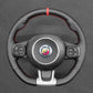 Griffowl Steering Wheel Cover for Tailored Coupe Abarth 595 595C 695 695C 500 500C 2016-2021. Hand-sewn DIY kit blends grip, function, and style inside.