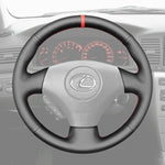 Griffowl Steering Wheel Cover for Tailored Coupe Lexus SC430 SC 430 2001-2010. Griffowl's interior mod with hand-sewn DIY steering wheel kit.