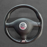 Griffowl Steering Wheel Cover for Tailored Coupe Volkswagen VW Golf Mk4 GTI 1997-2005. Elevate your interior with Griffowl's wrap and stitch kit.