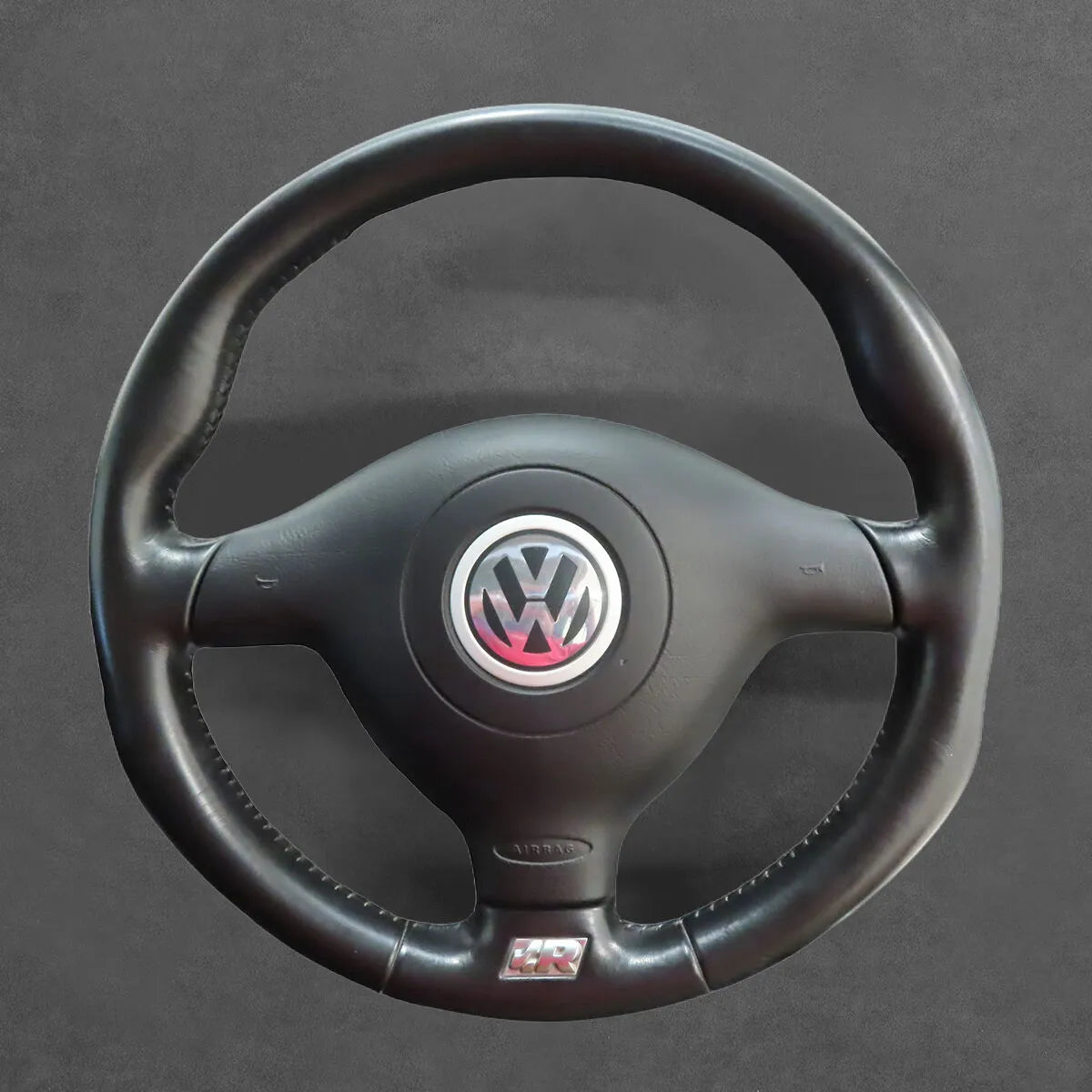 Griffowl Steering Wheel Cover for Tailored Coupe Volkswagen VW Golf Mk4 GTI 1997-2005. Elevate your interior with Griffowl's wrap and stitch kit.