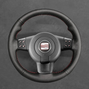 bespoke-hatchback-steering-wheel-cover-for-seat-leon-fr-cupra-mk2-1p-ibiza-fr-6l-2005-2009