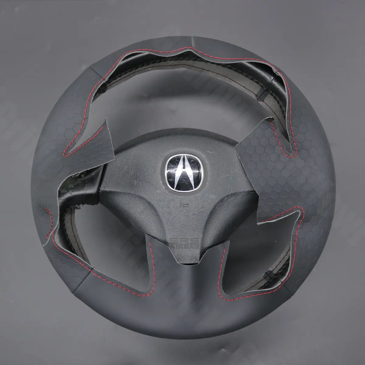 Griffowl Steering Wheel Cover for Bespoke Hatchback Acura RSX 2002-2006. Perfect grip with our steering wheel wrap and custom interior touch.
