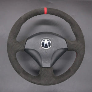 Griffowl Steering Wheel Cover for Bespoke Hatchback Acura RSX 2002-2006. Perfect grip with our steering wheel wrap and custom interior touch.
