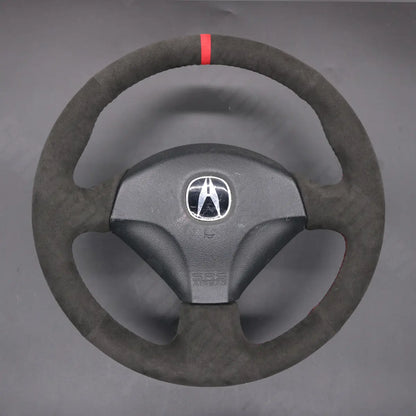 Griffowl Steering Wheel Cover for Bespoke Hatchback Acura RSX 2002-2006. Perfect grip with our steering wheel wrap and custom interior touch.
