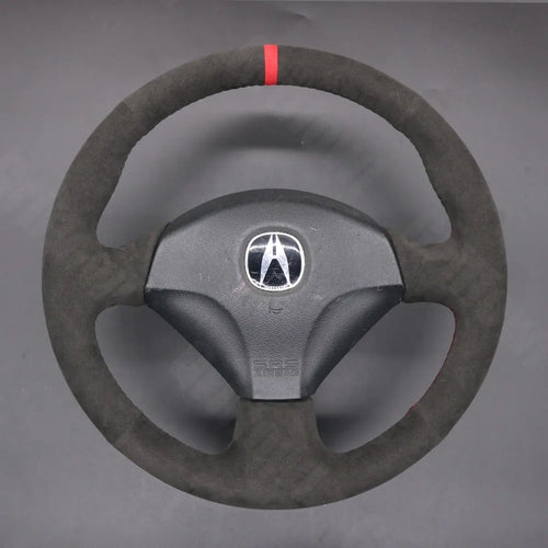 Griffowl Steering Wheel Cover for Bespoke Hatchback Acura RSX 2002-2006. Perfect grip with our steering wheel wrap and custom interior touch.
