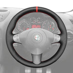 Griffowl Steering Wheel Cover for Bespoke Hatchback Alfa Romeo 147 GT 2000-2010. For refined interior upgrades using our wrap and stitch kit.