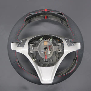 Griffowl Steering Wheel Cover for Bespoke Hatchback Alfa Romeo MiTo Giulietta 2008-2015. Elevate your interior with Griffowl's wrap and stitch kit.