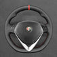 Griffowl Steering Wheel Cover for Bespoke Hatchback Alfa Romeo MiTo Giulietta 2014-2020 Circle Steering Wheel. Turn every drive into a luxury experience.