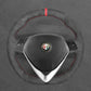 Griffowl Steering Wheel Cover for Bespoke Hatchback Alfa Romeo MiTo Giulietta 2014-2020 Circle Steering Wheel. Turn every drive into a luxury experience.