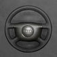 Griffowl Steering Wheel Cover for Bespoke Hatchback Audi A2 2000-2005. Compact, hand-sewn DIY wrap for quick interior mods and grip upgrade.