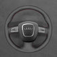 Griffowl Steering Wheel Cover for Bespoke Hatchback Audi A3 8P 2006-2013. Perfect grip with our steering wheel wrap and custom interior touch.