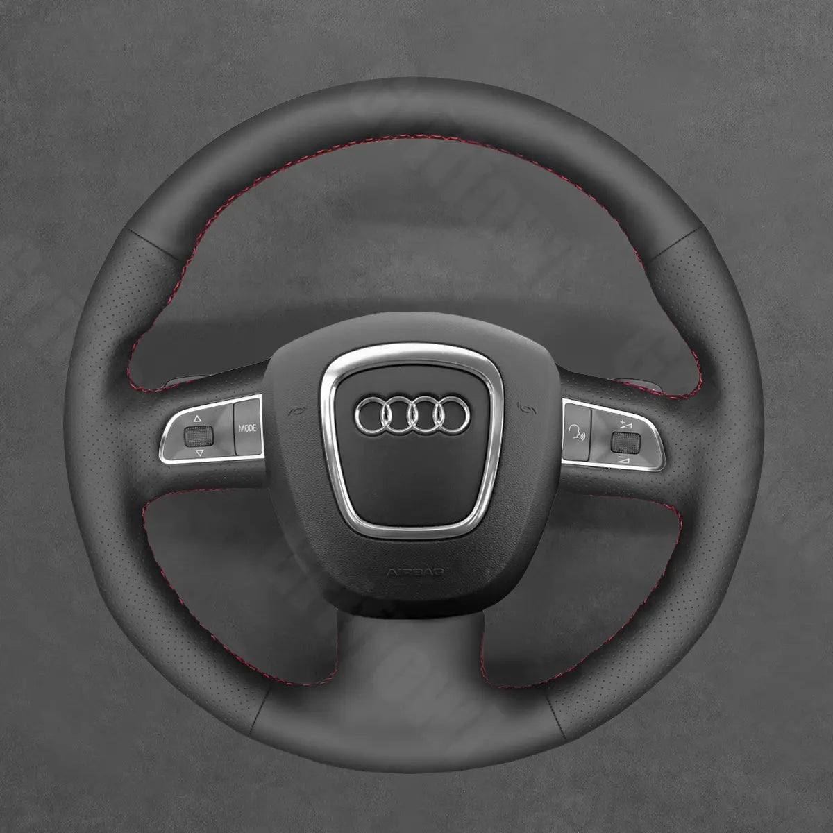 Griffowl Steering Wheel Cover for Bespoke Hatchback Audi A3 8P 2006-2013. Perfect grip with our steering wheel wrap and custom interior touch.