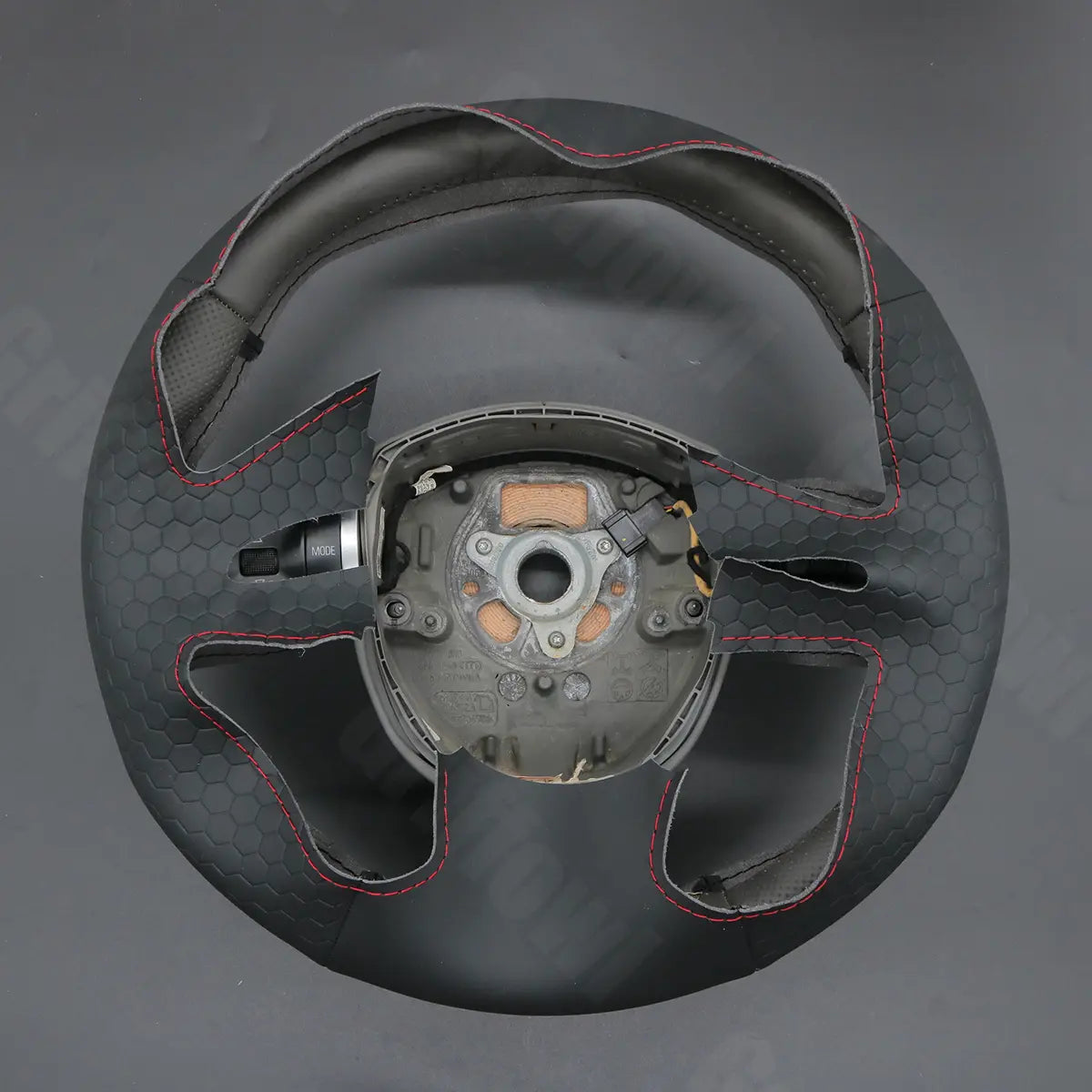 Griffowl Steering Wheel Cover for Bespoke Hatchback Audi A3 8P 2006-2013. Perfect grip with our steering wheel wrap and custom interior touch.