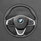 Griffowl Steering Wheel Cover for Bespoke Hatchback BMW 2 Series F45 F46 2014-2022. Hand-sewn kit for drivers seeking precision and comfort.