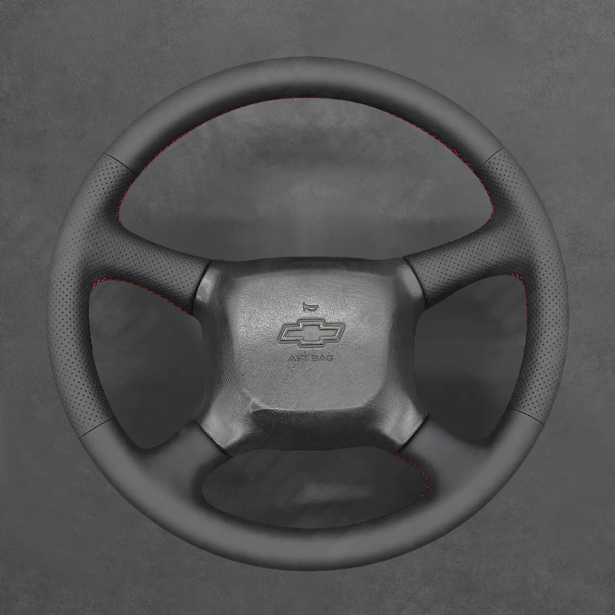 Griffowl Steering Wheel Cover for Bespoke Hatchback Chevrolet Chevy Express Astro 1999-2005. Elevate your interior with Griffowl's wrap and stitch kit.
