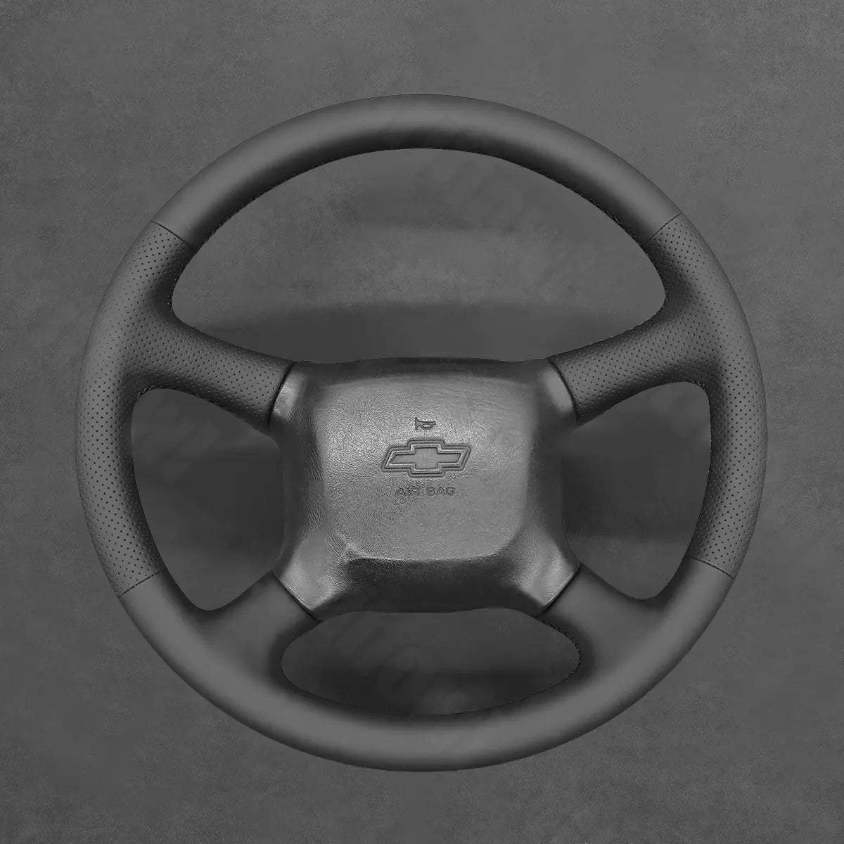 Griffowl Steering Wheel Cover for Bespoke Hatchback Chevrolet Chevy Express Astro 1999-2005. Elevate your interior with Griffowl's wrap and stitch kit.
