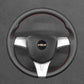 Griffowl Steering Wheel Cover for Bespoke Hatchback Chevrolet Chevy Spark 2010-2015. Hand-sewn kit for drivers seeking precision and comfort.
