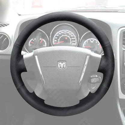 Griffowl Steering Wheel Cover for Bespoke Hatchback Dodge Caliber 2008-2011. Perfect grip with our steering wheel wrap and custom interior touch.
