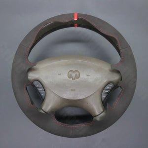 Griffowl Steering Wheel Cover for Bespoke Hatchback Dodge Grand Caravan 2001-2007. For refined interior upgrades using our wrap and stitch kit.
