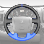 Griffowl Steering Wheel Cover for Bespoke Hatchback Peugeot Boxer 2007-2025. Perfect grip with our steering wheel wrap and custom interior touch.