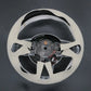 Griffowl Steering Wheel Cover for Bespoke Hatchback Fiat 500 500C 2016-2021. Perfect grip with our steering wheel wrap and custom interior touch.
