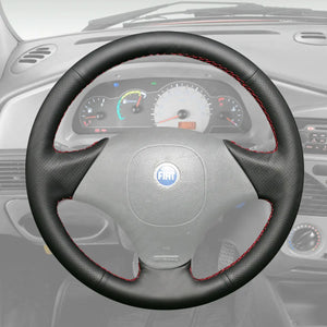 Griffowl Steering Wheel Cover for Bespoke Hatchback Fiat Palio 2002-2007. Perfect grip with our steering wheel wrap and custom interior touch.