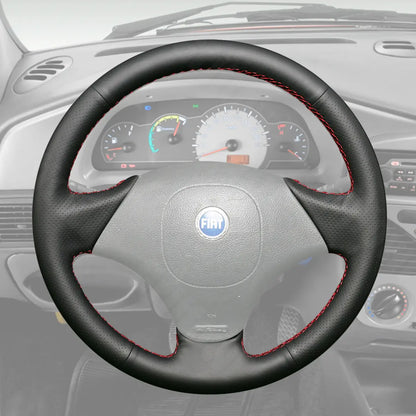 Griffowl Steering Wheel Cover for Bespoke Hatchback Fiat Palio 2002-2007. Perfect grip with our steering wheel wrap and custom interior touch.