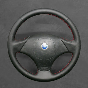 Griffowl Steering Wheel Cover for Bespoke Hatchback Fiat Palio 2002-2007. Perfect grip with our steering wheel wrap and custom interior touch.