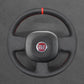 Griffowl Steering Wheel Cover for Bespoke Hatchback Fiat Panda 2012-2024. Perfect grip with our steering wheel wrap and custom interior touch.