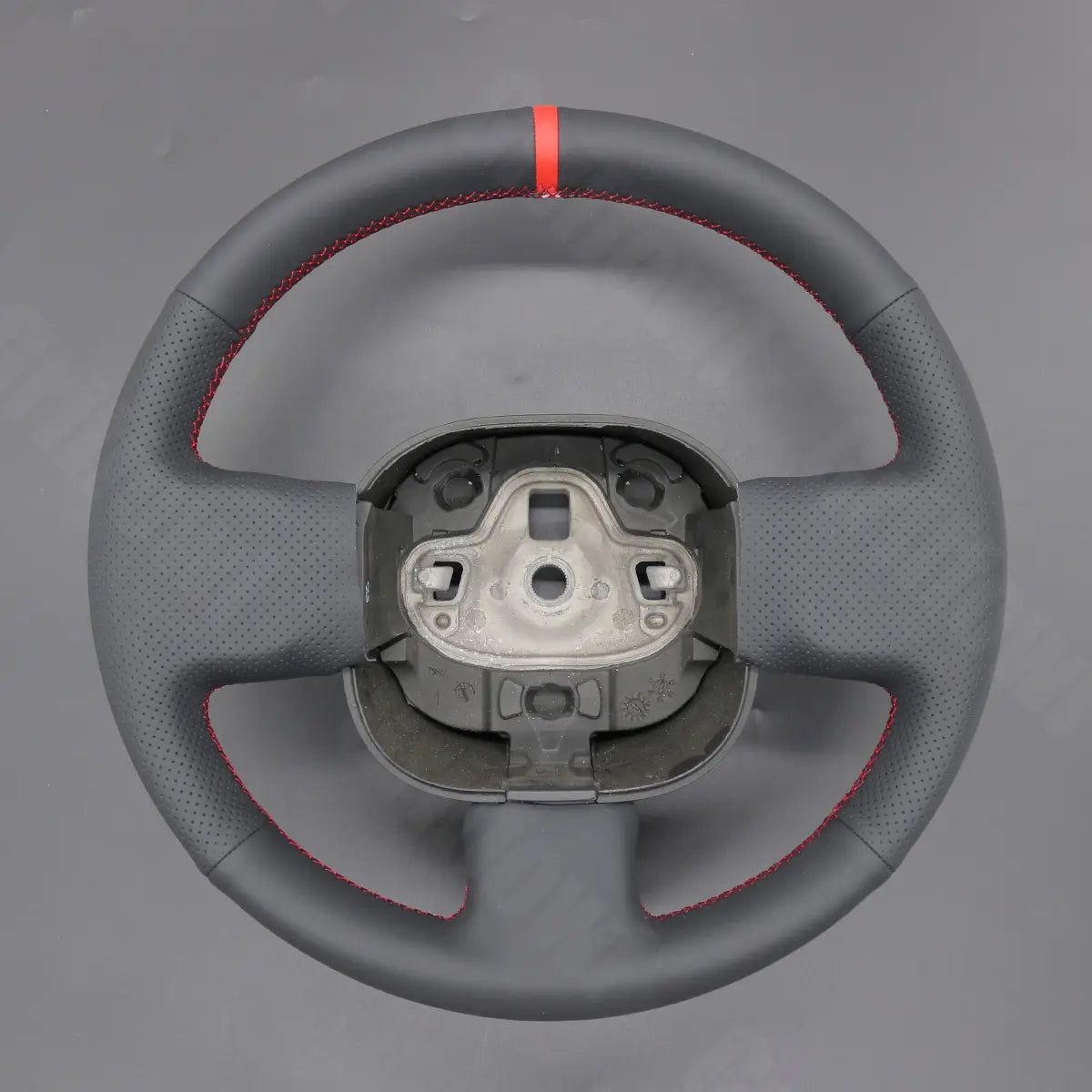Griffowl Steering Wheel Cover for Bespoke Hatchback Fiat Panda 2012-2024. Perfect grip with our steering wheel wrap and custom interior touch.