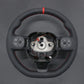 Griffowl Steering Wheel Cover for Bespoke Hatchback Fiat Panda D 2012-2024. Perfect grip with our steering wheel wrap and custom interior touch.
