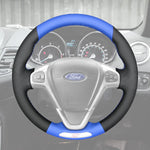 Griffowl Steering Wheel Cover for Bespoke Hatchback Ford Fiesta ST Mk6 2012-2017. For refined interior upgrades using our wrap and stitch kit.