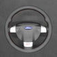 Griffowl Steering Wheel Cover for Bespoke Hatchback Ford Focus ST Focus RS Mk2 2005-2011. Elevate your interior with Griffowl's wrap and stitch kit.