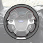 Griffowl Steering Wheel Cover for Bespoke Hatchback Ford Focus ST Mk3 2012-2014. For refined interior upgrades using our wrap and stitch kit.