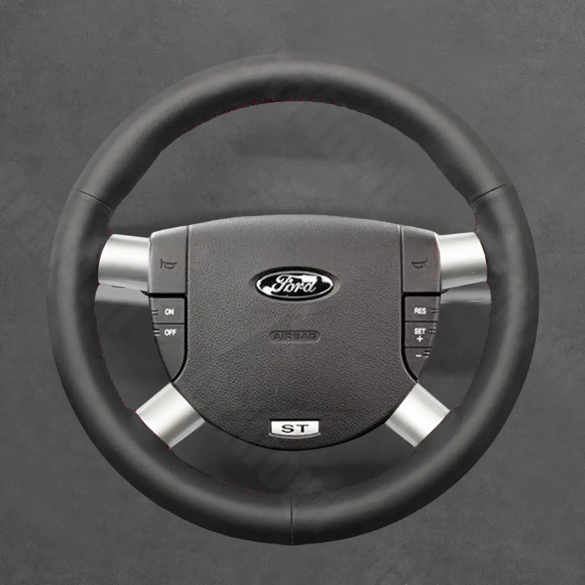 Griffowl Steering Wheel Cover for Bespoke Ford Galaxy Galaxy Mondeo Mk3 2000-2006. Perfect grip with our steering wheel wrap and custom 