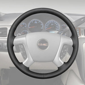 Griffowl Steering Wheel Cover for Bespoke Hatchback GMC Savana 2008-2016. Perfect grip with our steering wheel wrap and custom interior touch.
