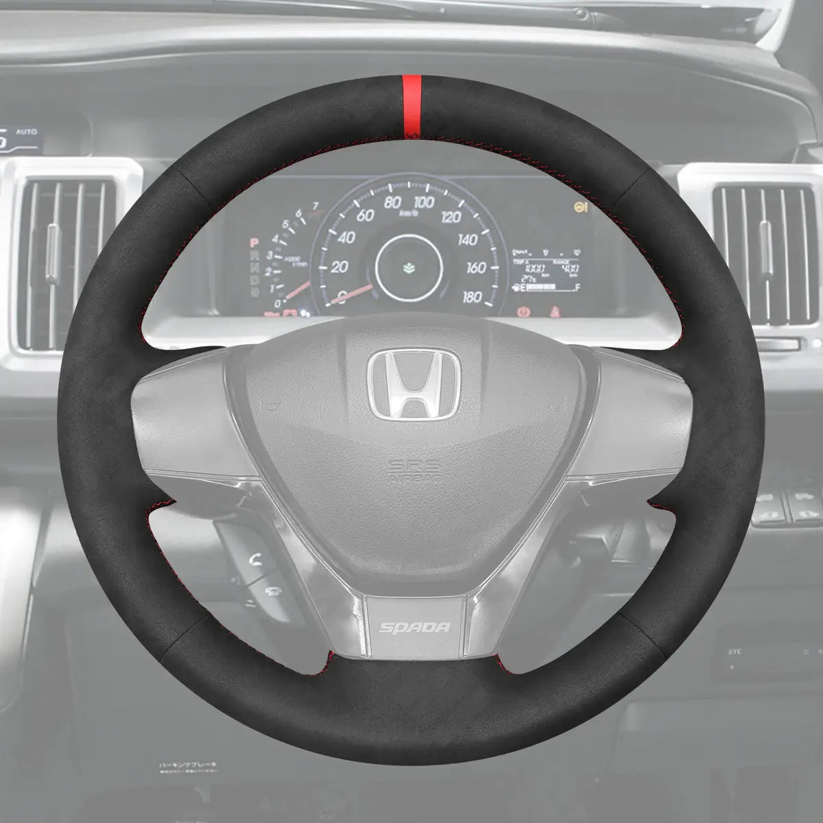 Griffowl Steering Wheel Cover for Bespoke Hatchback Honda Freed tepwgn Spada 2010-2015. Elevate your interior with Griffowl's wrap and stitch kit.