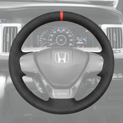 Griffowl Steering Wheel Cover for Bespoke Hatchback Honda Freed tepwgn Spada 2010-2015. Elevate your interior with Griffowl's wrap and stitch kit.