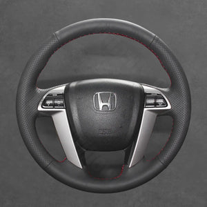 Griffowl Steering Wheel Cover for Bespoke Hatchback Honda Odyssey 2011-2017. Perfect grip with our steering wheel wrap and custom interior touch.