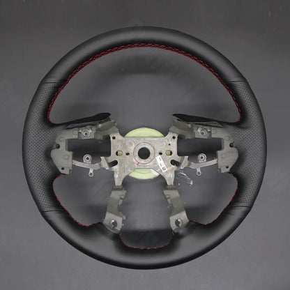 Griffowl Steering Wheel Cover for Bespoke Hatchback Honda Odyssey 2018-2022. Perfect grip with our steering wheel wrap and custom interior touch.