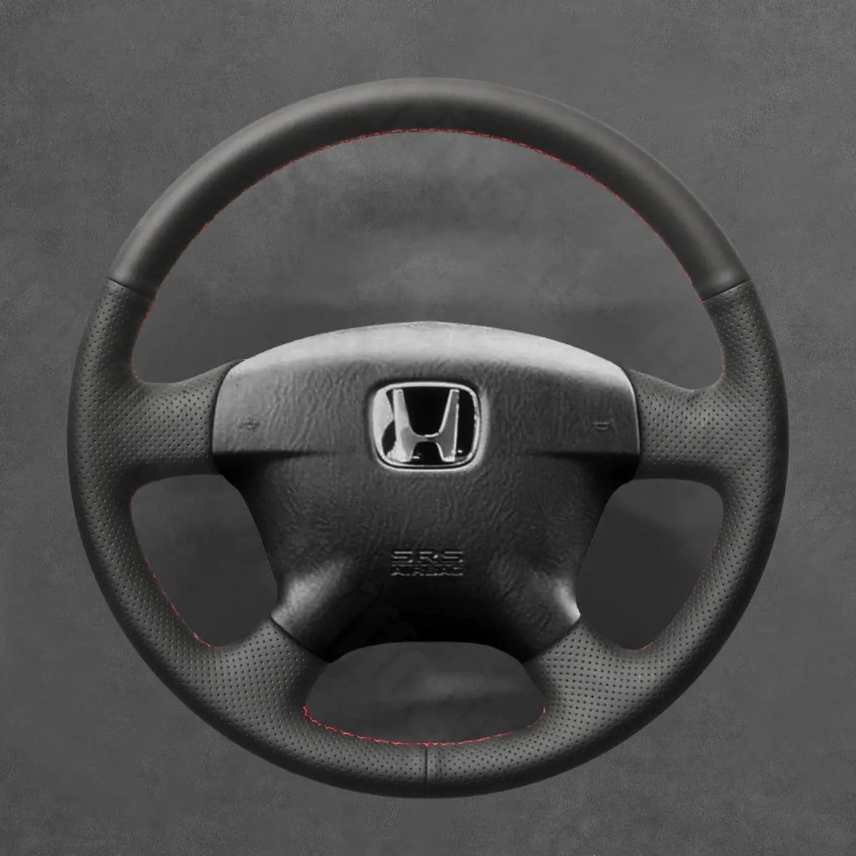 Griffowl Steering Wheel Cover for Bespoke Hatchback Honda Odyssey Stream 2000-2004. Hand-sewn kit for drivers seeking precision and comfort.