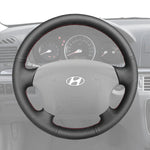 Griffowl Steering Wheel Cover for Bespoke Hatchback Hyundai Entourage 2007-2008. For refined interior upgrades using our wrap and stitch kit.
