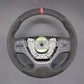 Griffowl Steering Wheel Cover for Bespoke Hatchback Hyundai i10 i20 2013-2020. Griffowl's interior mod with hand-sewn DIY steering wheel kit.
