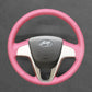 Griffowl Steering Wheel Cover for Bespoke Hatchback Hyundai i20 2008-2014. Perfect grip with our steering wheel wrap and custom interior touch.

