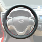 Griffowl Steering Wheel Cover for Bespoke Hatchback Hyundai i30 2007-2012. Perfect grip with our steering wheel wrap and custom interior touch.

