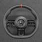 Griffowl Steering Wheel Cover for Bespoke Hatchback Mercedes Benz AMG A35 A45 W177 2023-2024. Elevate your interior with Griffowl's wrap and stitch kit.