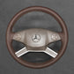 Griffowl Steering Wheel Cover for Bespoke Hatchback Mercedes Benz R Class 2009-2011. Hand-sewn kit for drivers seeking precision and comfort.