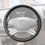 Griffowl Steering Wheel Cover for Bespoke Hatchback Mercedes Benz R Class 2009-2011. Hand-sewn kit for drivers seeking precision and comfort.