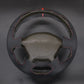 Griffowl Steering Wheel Cover for Bespoke Hatchback Mitsubishi Chariot 1992-1996. For refined interior upgrades using our wrap and stitch kit.
