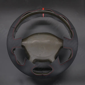 Griffowl Steering Wheel Cover for Bespoke Hatchback Mitsubishi Chariot 1992-1996. For refined interior upgrades using our wrap and stitch kit.
